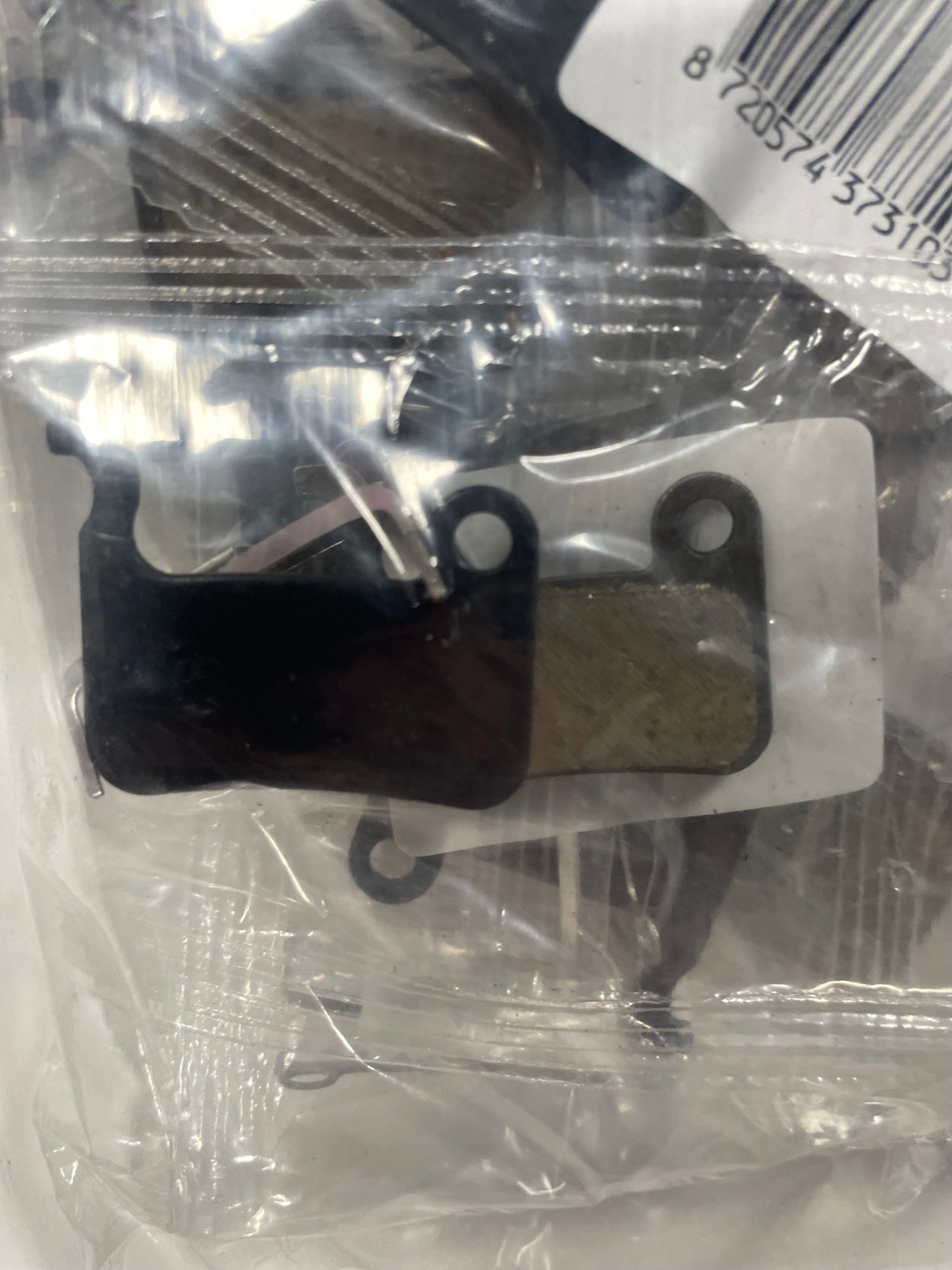 Partij olie remblokken 25 stuks per zak