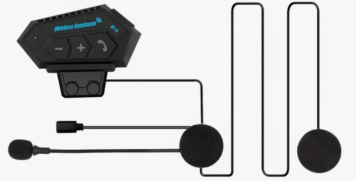 Helm audio systeem